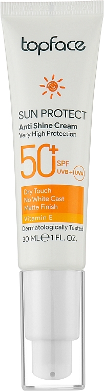 Topface Créme Sun Protect 50+ Anti-Shine