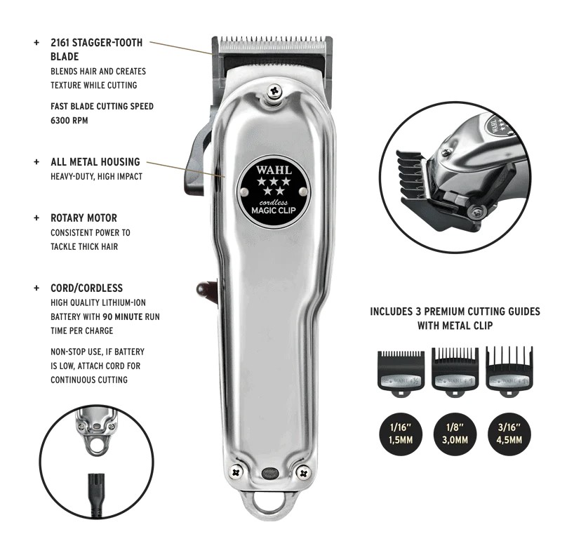 Wahl Tondeuse Magiclip Chr-S/F