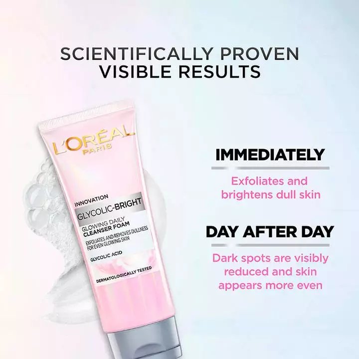 L'oreal Glycolic Bright Glowing Cleanser