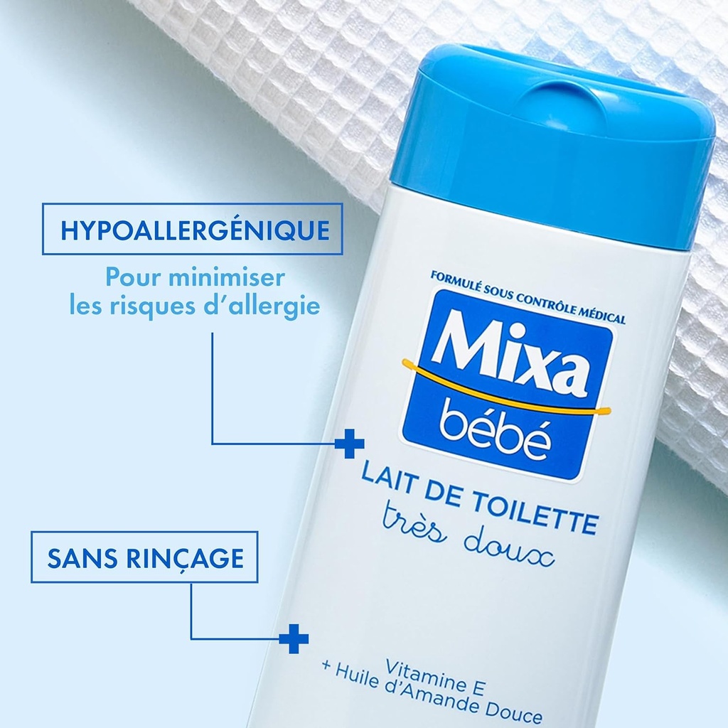 Mixa bébé Lait de Toilette 300ml