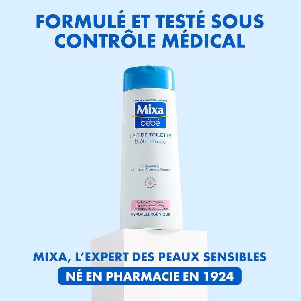 Mixa bébé Lait de Toilette 300ml