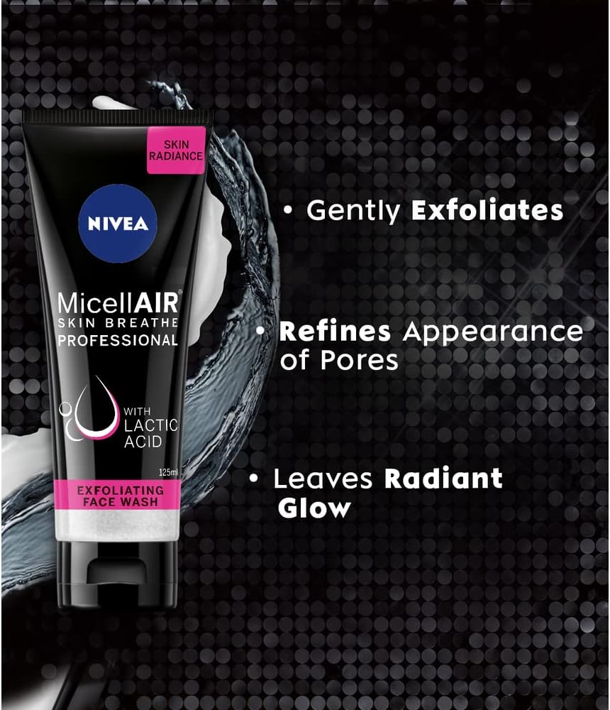 Nivea Miceellair Exfolint 125ml