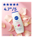 Nivea Shower Roses & Almond Oil Women 250ml