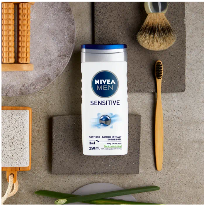 Nivea Shower Sensitive Men 250ml 