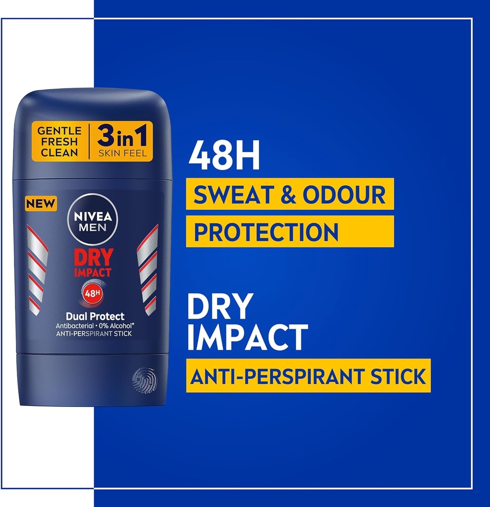 Nivea Deo- Stick Dry impact Men 50ml