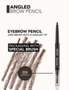 Flormar ANGLED BROW PENCIL DARK BROWN 04