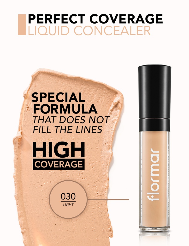 Flormar PERF COV. LIQUID CONCEALER 30 LIGHT