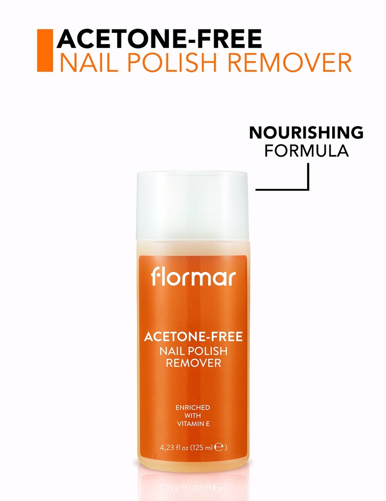 Flormar Acetone-Free Nail Polish Remover