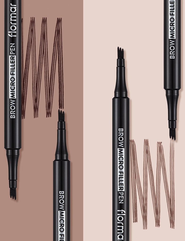 Flormar Brow Micro Filler Pen Medium Brown 02