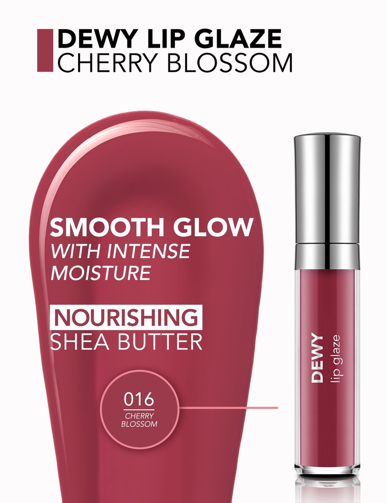 Flormar Dewy Lip Glaze 016 Cherry Blossom