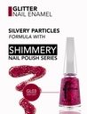 Flormar Nail Glitter 03 Ruby Light