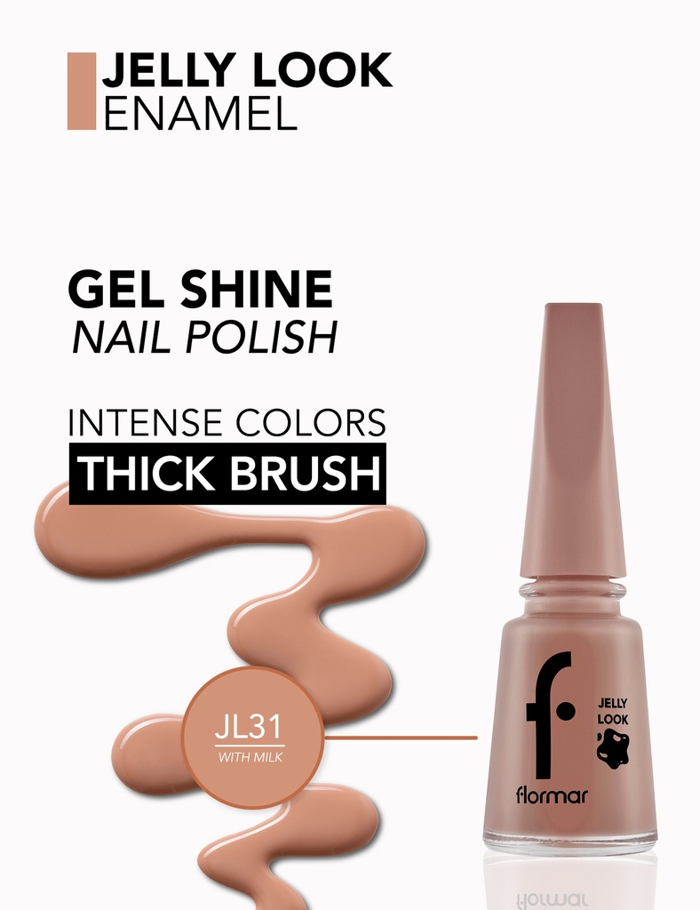 Flormar Jelly Look JL31 Coffee With Milk