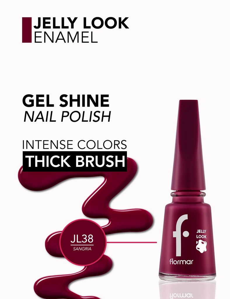 Flormar Jelly Look JL38 Sangria