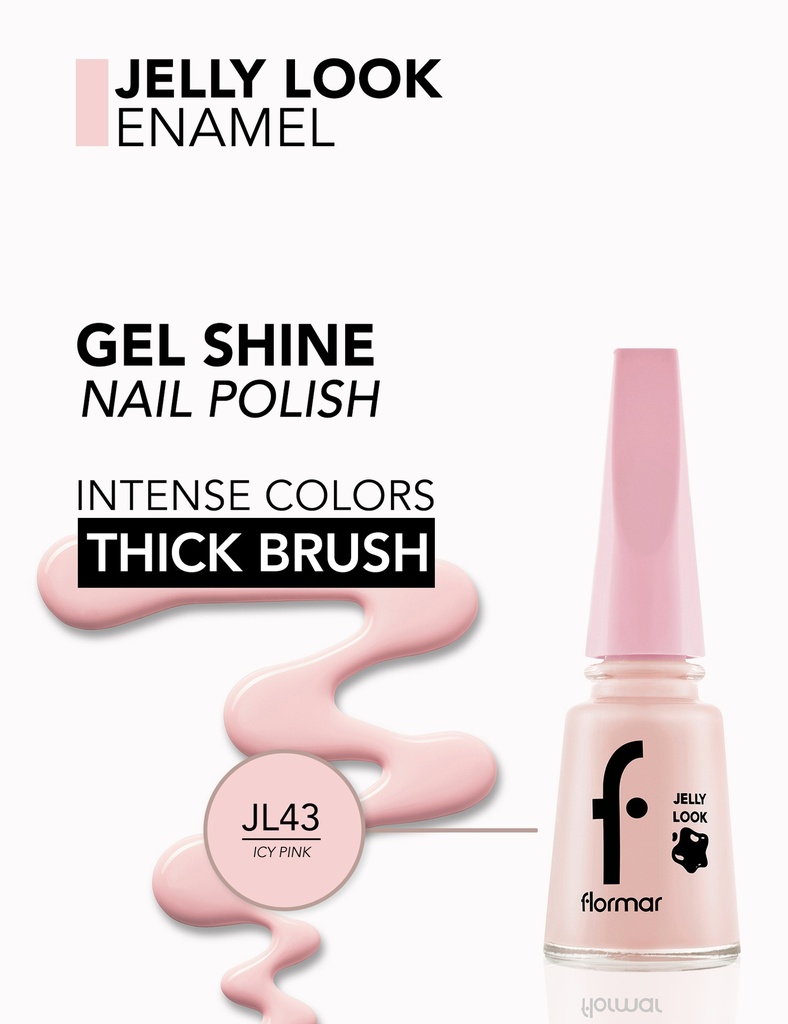 Flormar Jelly Look JL43 Icy Pink