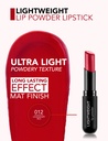 Flormar Lightweight Lip Powder Lipstick 012 Legendary Red