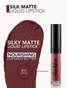 Flormar Silk Matte Liquid Lipstick 011 Misty Rosy