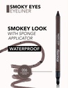 Flormar Smoky Eyes Outstanding Bronze Waterproof Eyeliner 006