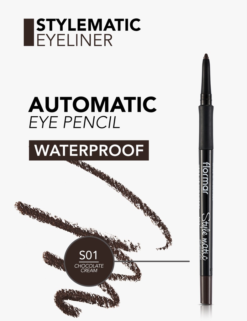 Flormar Style Matic Eyeliner S01 Chocolate Cream