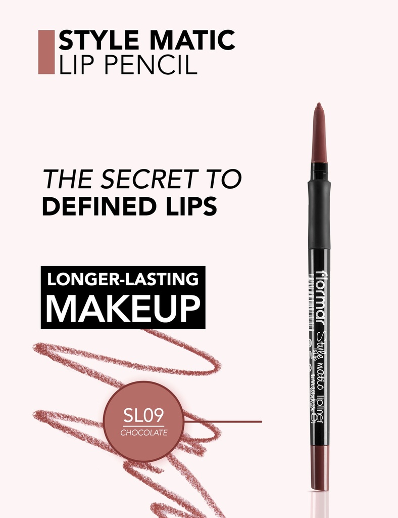 Flormar Stylematic Lipliner Chocolate Sl09