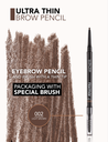 Flormar Ultra Thin Brow Pencil Light Brown 02