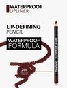 Flormar Waterproof Lipliner 244 Chocolate Fondue