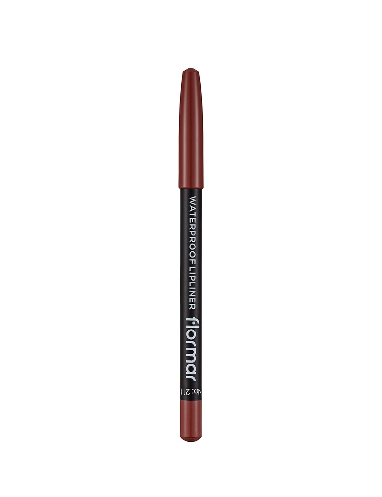 Flormar Waterproof Lipliner 211 Classical Brown