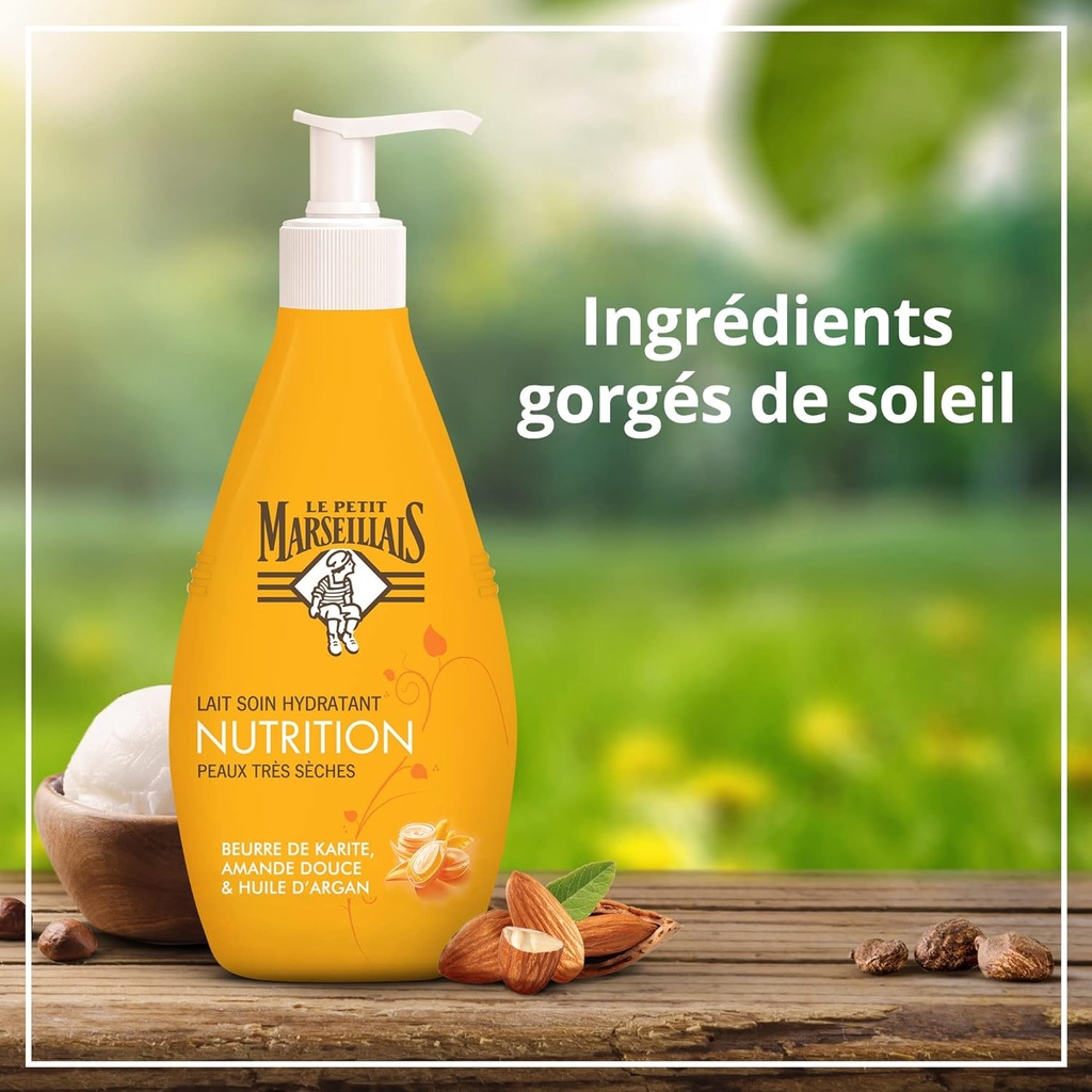 Marseillais Lait Soin Hydratant nutrition Très Séches 250ml