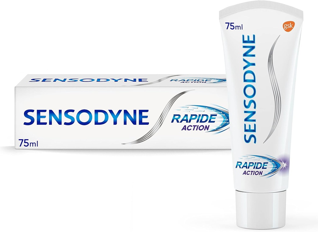 Sensodyne dentifrice Rapide Action Blancheur 75ml