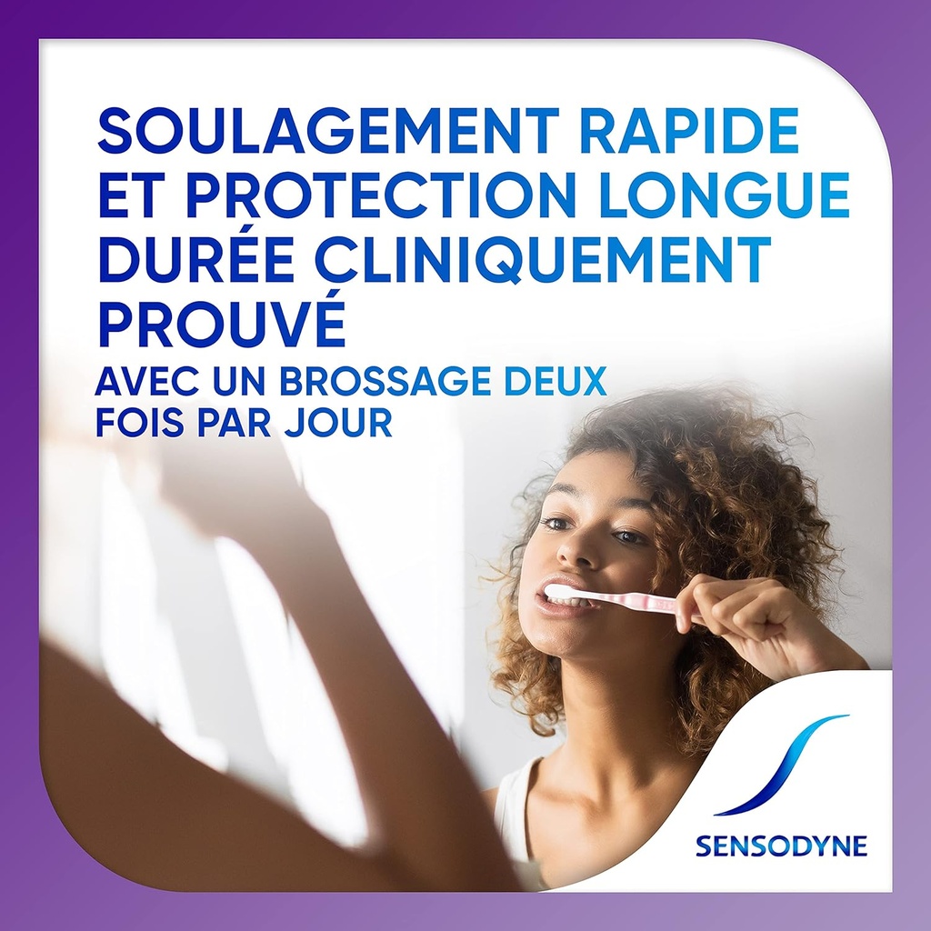 Sensodyne dentifrice Rapide Action Blancheur 75ml