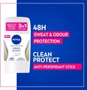 Nivea Deo- Stick Clean Protect With Pure Alum 50ml