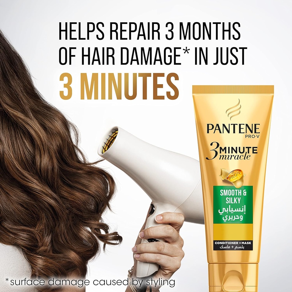 Pantene Conditioner 3Minute Pro-v Smooth & Silky 200ml