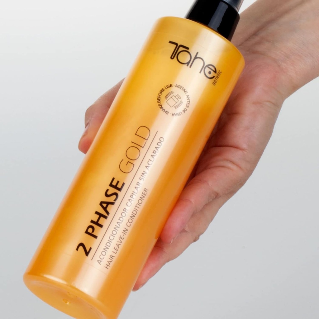 Tahe Kératin Gold 2 Phase Conditioner Sans Rinçage 300ml 