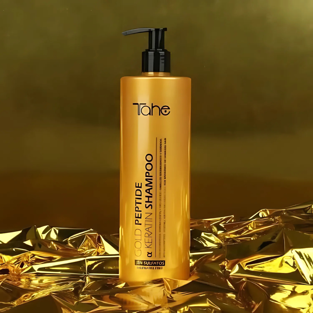 Tahe Kératin Gold Shampoo Peptide 500ml