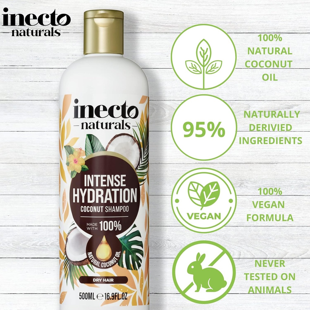 Inecto Shampoo intense Hydrating Coco 500ml