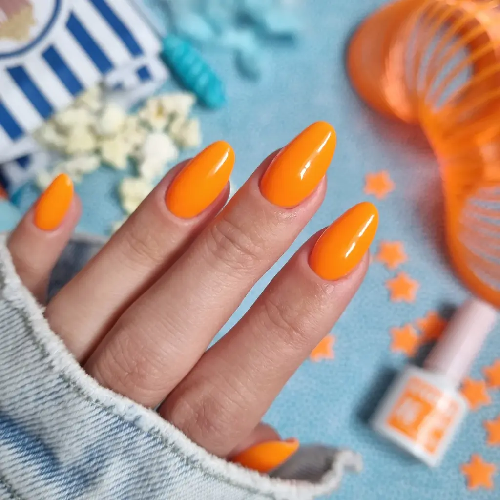 Hi Hybrid 613 EASY 3in1 Orange Blaze Twister UV gel polish 5ml