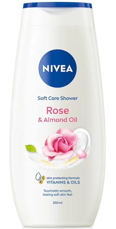 Nivea Shower Roses & Almond Oil Women 250ml