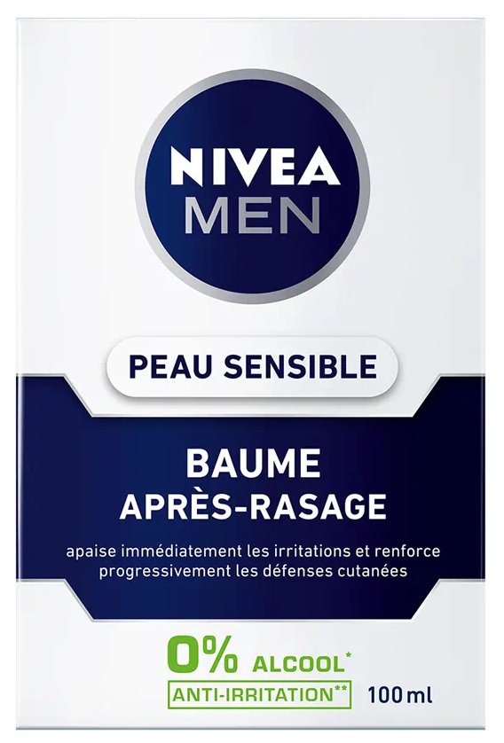 Nivea Baume Après Rasage Peau Sensible 100ml