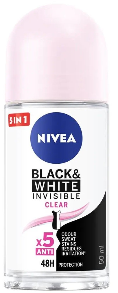 Nivea Deo- Rollon invisible Clear 50ml