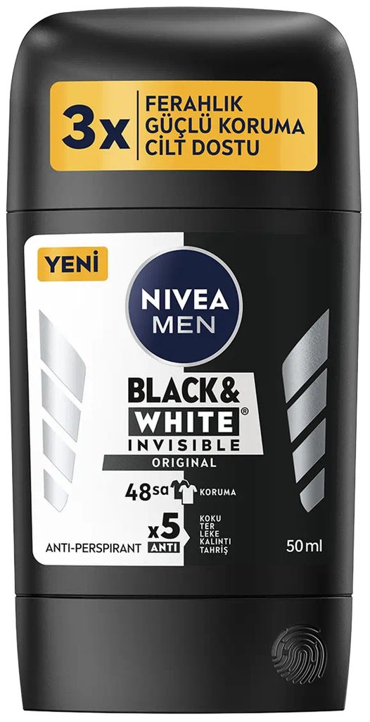 Nivea Deo- Stick Black & White Men 50ml