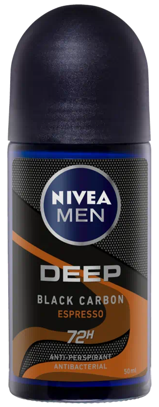 Nivea Deo- Rollon Deep Black Men 50ml