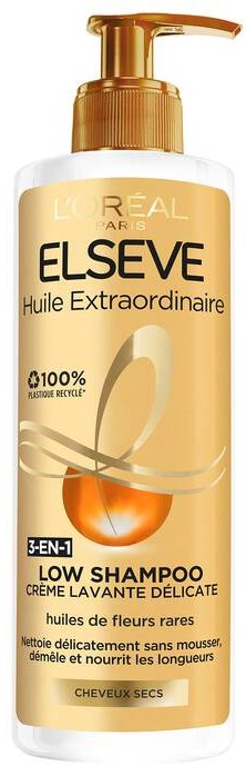 Elseve LOW Shampoin Sécs VAP 400ml