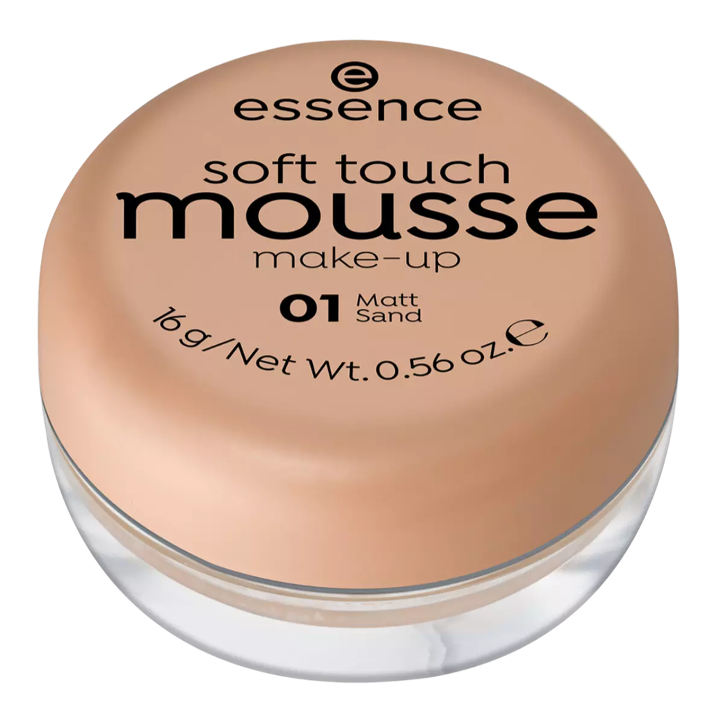 Essence Fond-teint Soft Touch Mousse Matt n°01