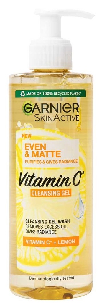 Garnier Gel Nettoyant Fast Bright Vitamin C 400ml