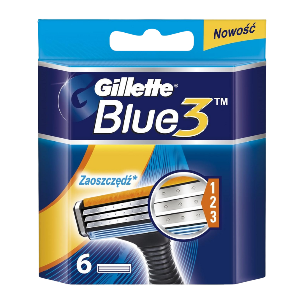 Gillette Blue3 Recharge 6Ps