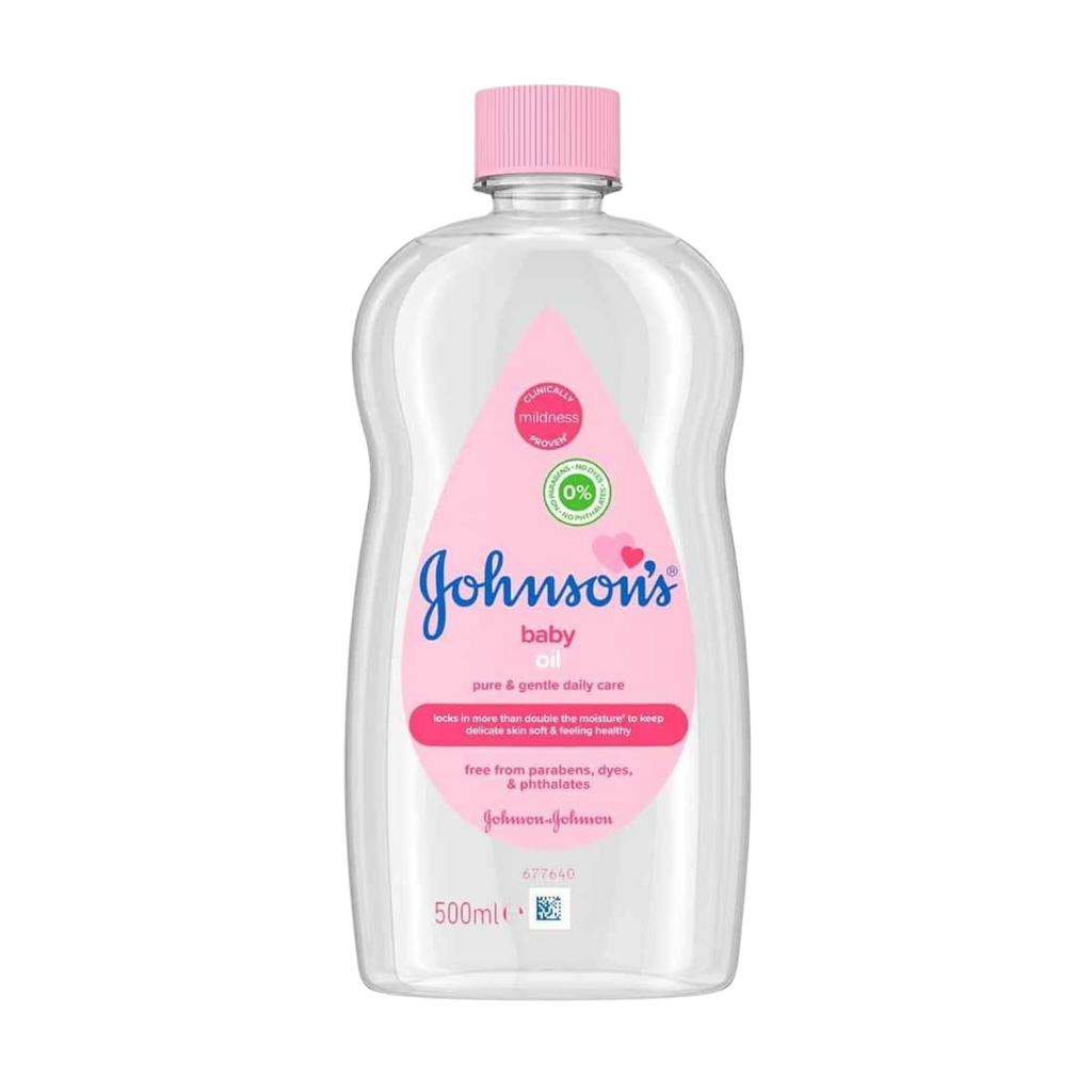 Johnson and Johnson baby Oil Rose 500ml