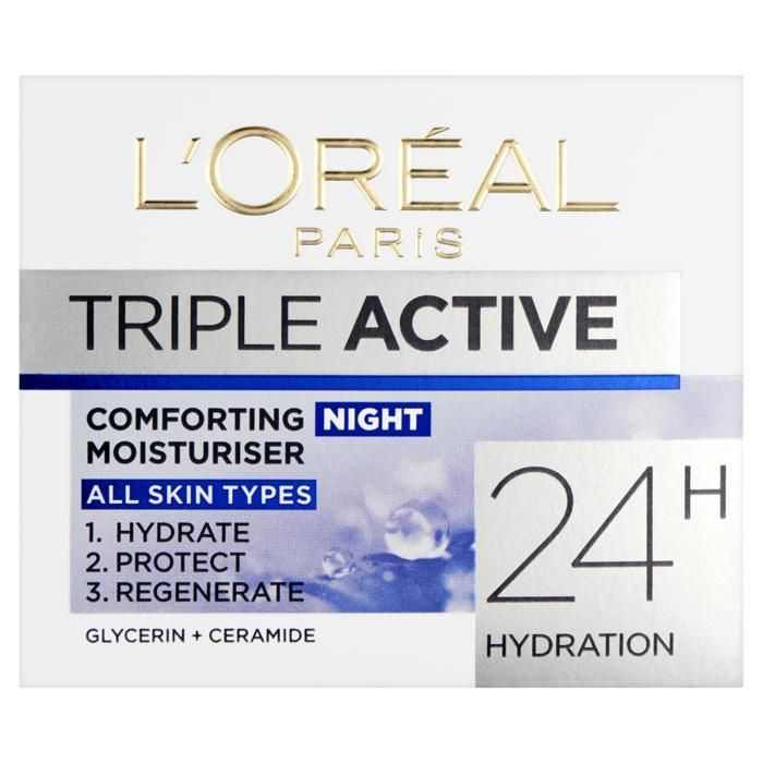 L'oreal Triple Active Crème Hydratante de Nuit 50ml