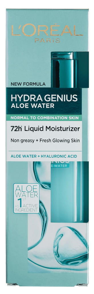 L'oréal Hydra Genius 72h Aloe Water Normal Skin 70ml