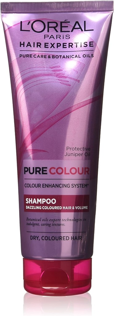 L'Oréal Hair Expertise Pure Colour Shampoo 250ml