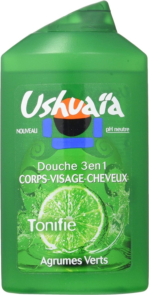 Ushuaia Shawer Agrumes Verts 250ml