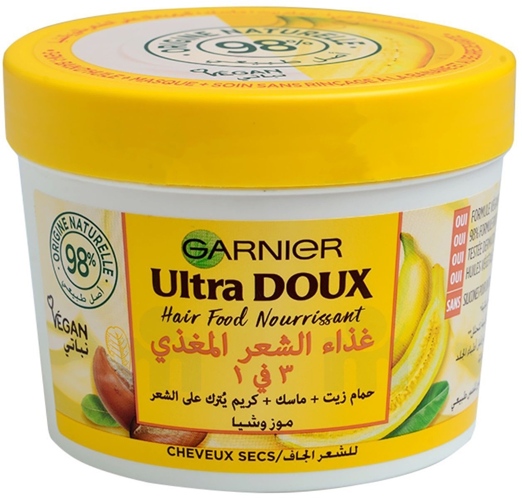 Ultra Doux Hair Food Mask Banan 390ml